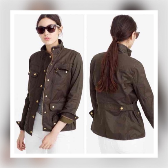 J. Crew Jackets & Blazers - J. Crew Downtown Field Jacket Military Utility S